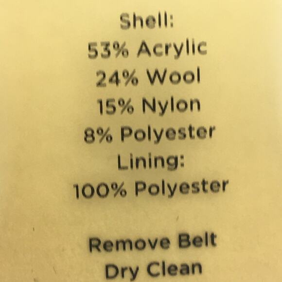 Talbots Red, Burgundy, White Lined Skirt Irregular Tweed Size 4 - Picture 7 of 7